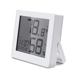 LCD Display Electric Temperature and Humidity Meter Thermometer & Hygrometer W/Clock Time Date Hygrothermograh