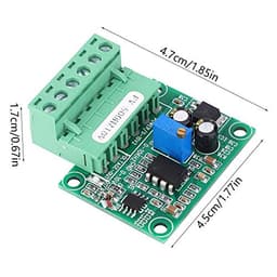 Converter Module, FV-500Hz10V 0~500hz to 0~10V Frequency Voltage Converter Module Digital to Analog Module