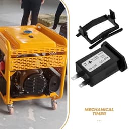 Industrial Hour Meter 10-80v Plastic Metal Gauge for Generators