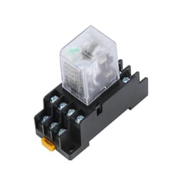 Relay HH54P MY4NJ Plug-in PYF14A DC/AC 12v 24v 36v 48v 110v 220v 5A Silver Contact 14pins 4PDT rele Socket(Ac,36V)