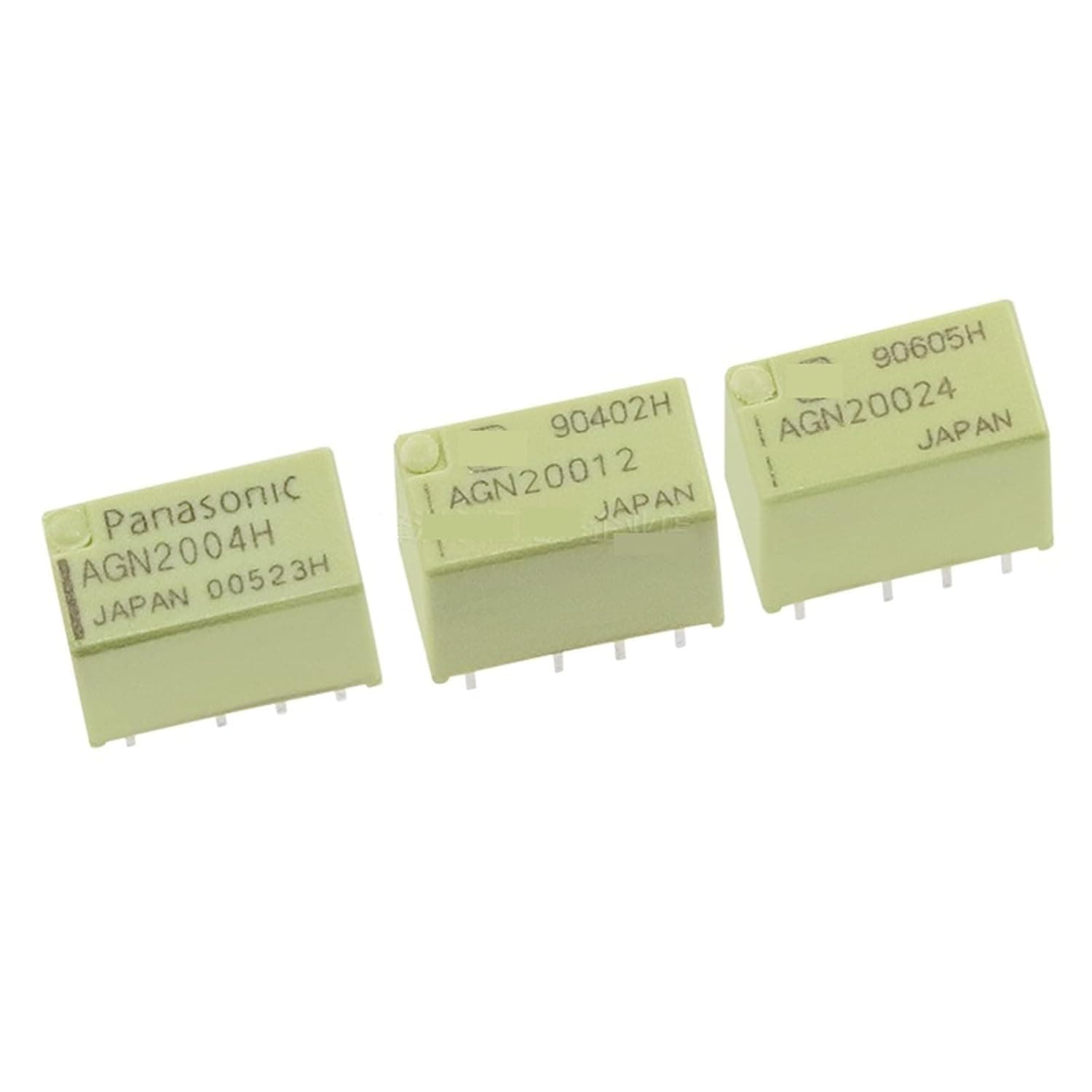 Signal Relay AGN2004H AGN20012 AGN20024 AGQ2004H Two Opening and Two Closing 4.5V 12V 24V 1A 2A 5Pcs(AGN2004H)