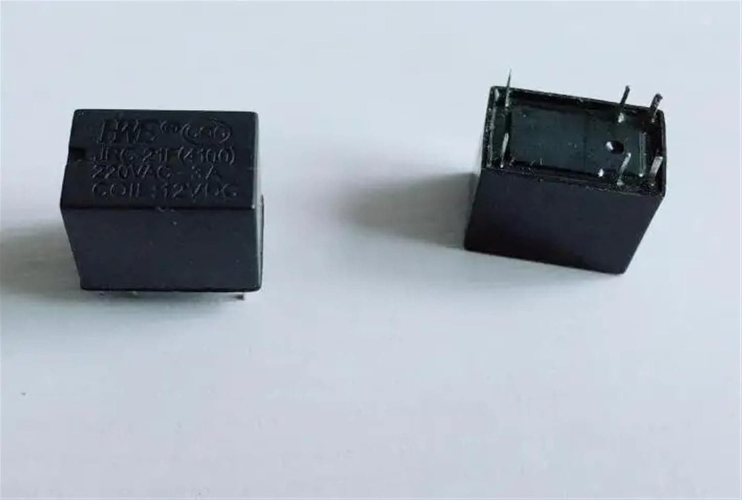 20Pcs Miniature Electro-Magnetic Relay JRC-21F 3V 5V 6V 9V 12V 24V PCB 6PIN(3VDC)