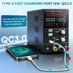 DC Power Supply Variable 0-30V 0-10A 300W & Programmable DC Power Supply 0-32V 0-10A 320W