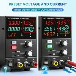 DC Power Supply Variable 0-30V 0-10A 300W & Programmable DC Power Supply 0-32V 0-10A 320W