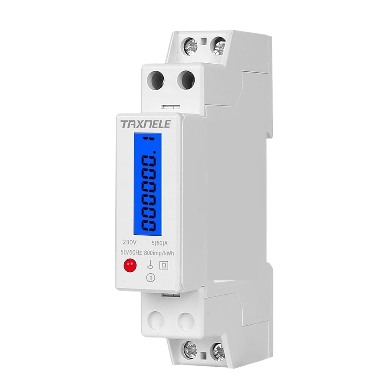 Wire Digital Wattmeter Power Consumption Analog Energy Meter