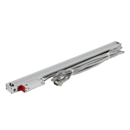 0.001mm 50 100 150 200 250 300 350 400mm Slim DRO Linear Scale 20x28mm Thin Small 1um Lathe Encoder Grating Ruler Sensor(100mm Travel-0.001mm)