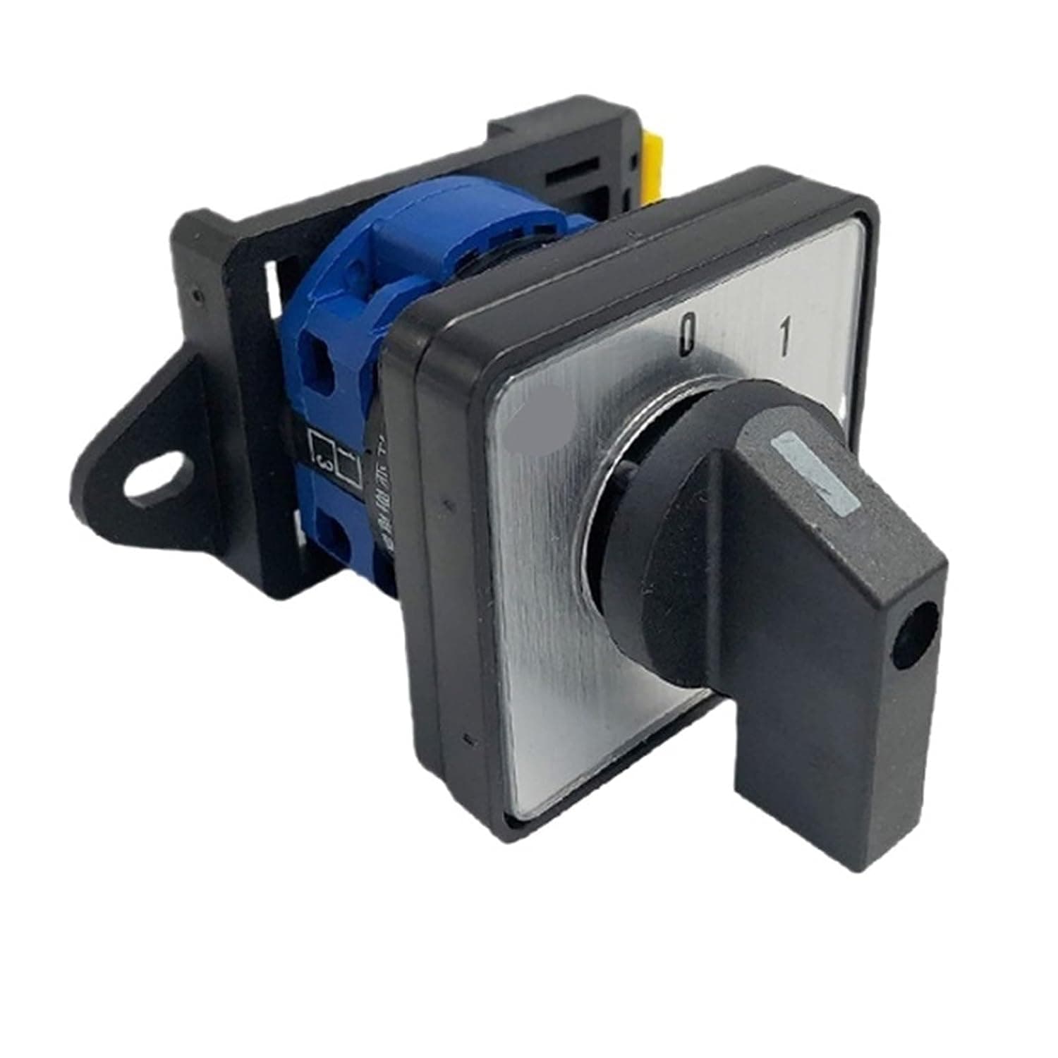 YMW26 LW26-25A Rail Mounted LW28 Changeover Rotary Cam Switch 690V Selector Control Motor Off-ON(1P-4 Terminals)
