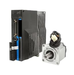 Servo Motor 60ST 200W AC Drive Kit 3000rpm 60 Flange Driver + 17-bit Magnetic Encoder Cable with rs485 220v(0.2KW 4M)