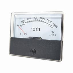 DH670 RPM Meter Speed Counter DC Tachometer for Frequency Converter Inverter1800 Dc10v DH-670 Panel 1Pcs
