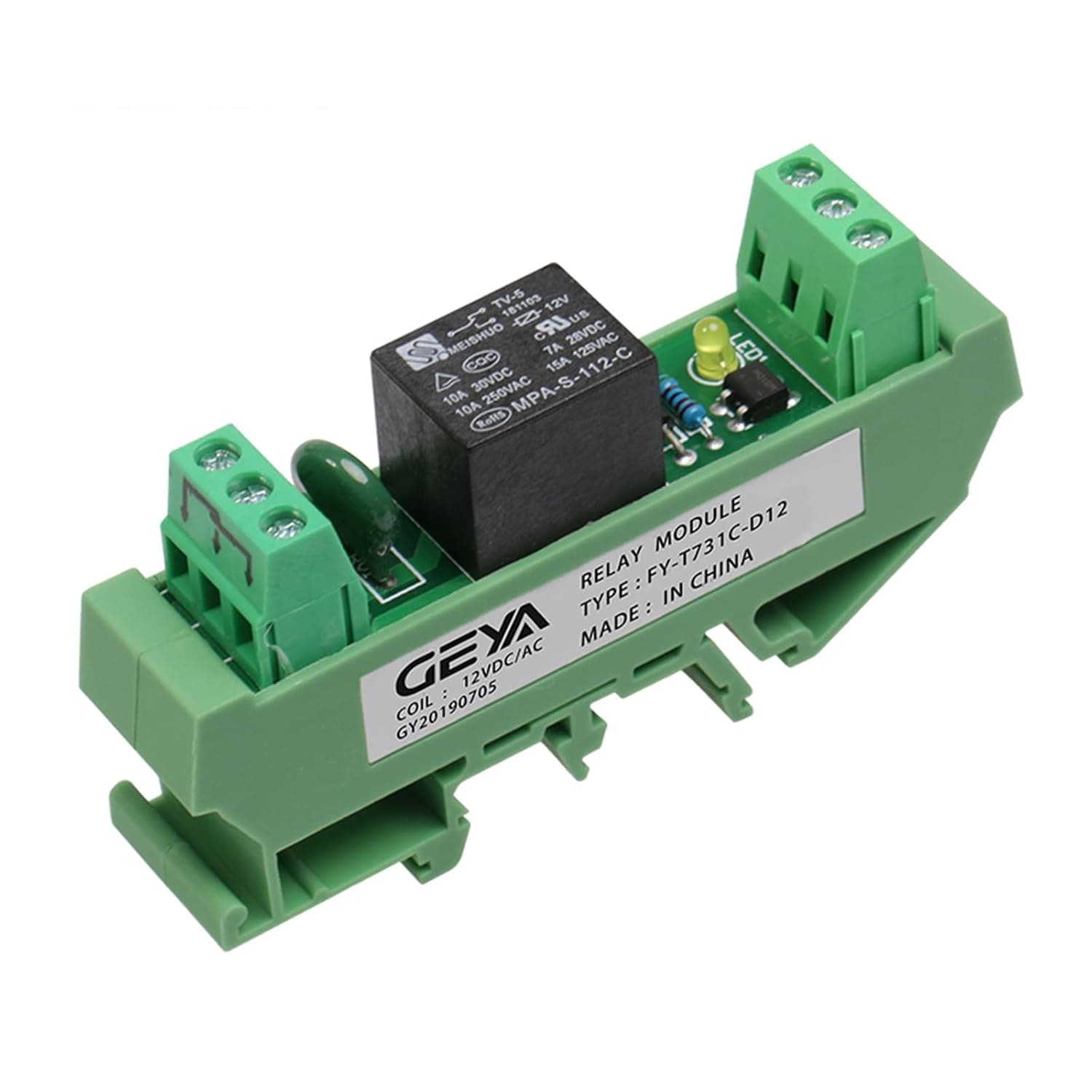 1 Channel Relay Module AC/DC 12V Relay Interface