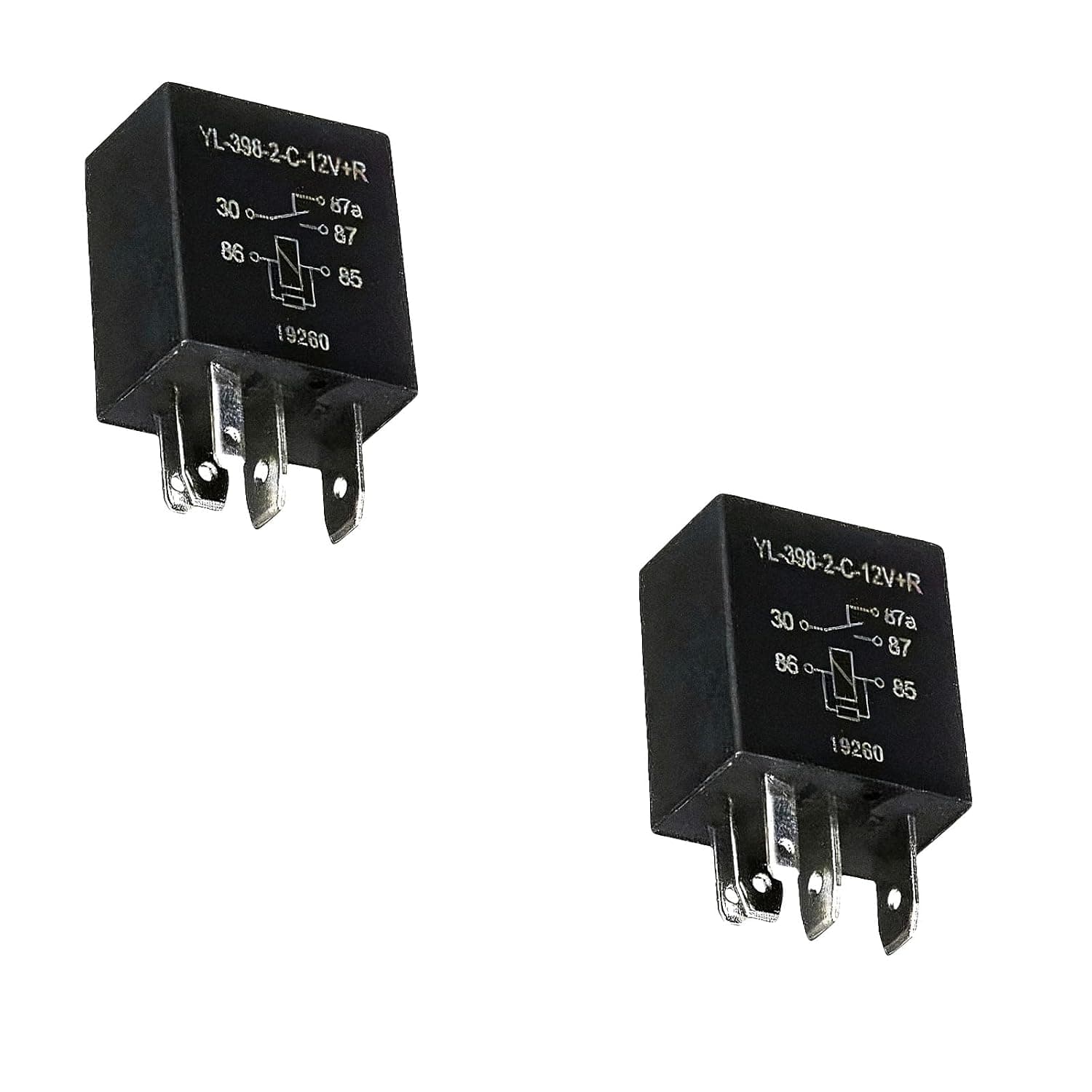 RY-1676 2 pcs Accessory Power Relay Fit for Ford Fusion Explorer Escape Fit for Edge Mustang Ranger Expedition Taurus Ecosport Transit 06-09 11-20