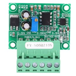 Converter Module, FV-500Hz10V 0~500hz to 0~10V Frequency Voltage Converter Module Digital to Analog Module
