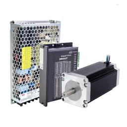 1 Axis Open Loop Stepper Motor Driver Power Supply Kit 3.0Nm 4.2A 20-50VDC