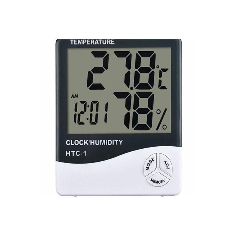 ABS High Precision Large-Screen Household Children's Room Temperature Humidity Meter