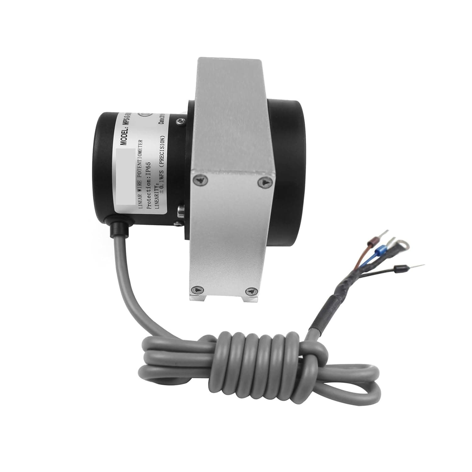 Wire Rope Displacement Sensor Draw Linear Encoder 4-20mA