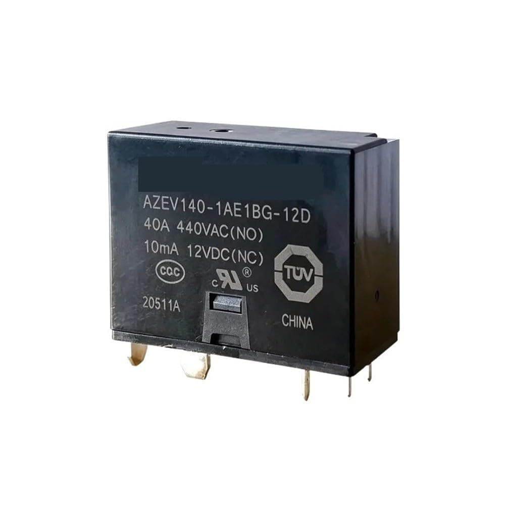 12V DC AZEV140‑1AE1BG‑12D 40A High Load Power Relay PCB 1Pcs